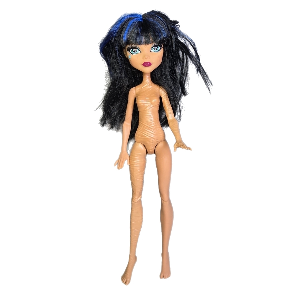2015 Mattel Monster High Cleo De Nile Daughter of the Mummy 11" Nude Doll